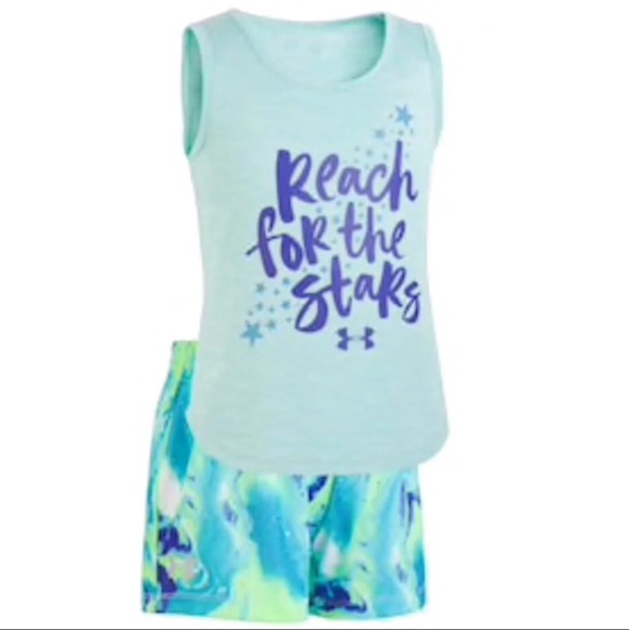  Under Armour Girl 2-pc Set (size 4 only) - Picture 2 of 8